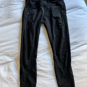 Lululemon Wunder Under Floral Eyelet Detail